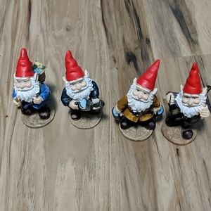 Miniature Gnomes -set of 4